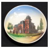 Souvenir Plates Qty 4, Little White House, Center, Mo, Cunningham Deaconess Home And View Of City Of