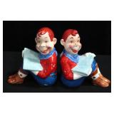 Pair Howdy Doody Book Ends