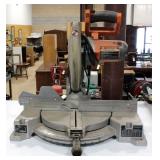 Ridgid Mitre Saw, 12" Blade, Powers Up