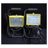 Shop Lights, Qty 2, Powers Up