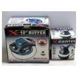 Road Xpedition 10" and 6" 120V AC Random Orbit Buffers, In Original Box, Powers Up