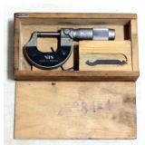 VIS Outside Micrometer With Lock Made In Poland 0 - 1