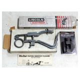 Pittsburgh Item 66488 Heavy Duty Chain Breaker, Lincoln Electrode Fleetweld 47 3/32 And Blue-Point P