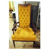 High Back Upholstered Side Chair