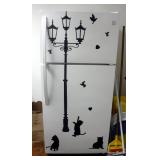 Kenmore Refrigerator/Freezer, Model #253.6880201B, 65.5"H x 30"W x 33"D, Works