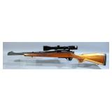 Remington Model 600 6.5MM REM Mag Bolt Action Rifle SN# 73738 With Laminated Stock And Telstar 3-9 x