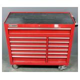 US General Pro Rolling Tool Box 39.5"H x 42"W x 18"D With Key