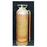 Quick Aid Soda-Acid For Fire Turn Bottom Up Fire Extinguisher With Split In Back