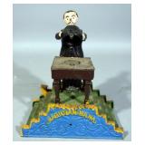 Cast Iron Magician Bank Made In Taiwan