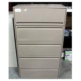 Five -Drawer Legal Lateral Filing Cabinet