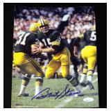 Bart Starr Green Bay Packers Authentic Autographed Photo With COA 8" x 10" Bart Starr Green Bay Packers Authentic Autographed Photo With COA 8" x 10"
