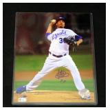 Yordano Ventura Kansas City Royals Authentic Autographed Photo With COA 8" x 10"