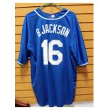 Bo Jackson Kansas City Royals Baseball Jersey Size 3XL