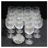 Zowiercie 24% Lead Crystal Wine Glasses (16) And More