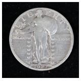 1927 Standing Liberty Quarter Circulated 1927 Standing Liberty Quarter Circulated