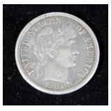 1904 Barber Dime 1904 Barber Dime