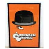 1971 A Clockwork Orange Movie Poster Print, Framed 25"W x 37"H