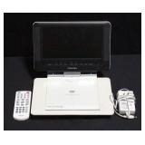 Toshiba Portable DVD Player Model SDP93S With Cord And Remote. Powers On.