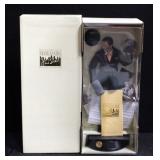 Franklin Mint Frank Sinatra Musical Porcelain Doll With Paperwork And Original Packaging