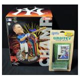 Aaron Judge Home Run Derby Champ Bobble Head By FOCO In Original Box And Ken Griffey Jr The Bat Mini Aaron Judge Home Run Derby Champ Bobble Head By FOCO In Original Box And Ken Griffey Jr The Bat Mini