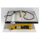 QEP 7" Wet Tile Saw Model 60083, Powers On QEP 7" Wet Tile Saw Model 60083, Powers On