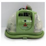 Bissell Little Green Portable Upholstery Cleaner Model 1400-1, Powers On