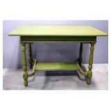 Wood Dining Room Table Expands With 1 Leaf That Stores In Interior Compartment In The Table 30"W (Wi Wood Dining Room Table Expands With 1 Leaf That Stores In Interior Compartment In The Table 30"W (Wi