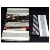Woolf Brothers Ties In Original Boxes Approximately 11 Ties Woolf Brothers Ties In Original Boxes Approximately 11 Ties