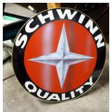 24" Hand Made Schwinn Medallion Wall Sign