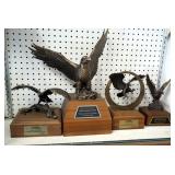 Schwinn Presidents Club Bronze American Eagle Collection, Qty 4