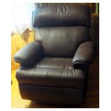 Leather Like Rocking Recliner
