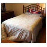 Full Sized Bed Including Headboard, Mattress, Box Spring Bedding And Frame