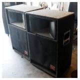Cerwin-Vega Cabinet Speakers, 38" x 24" x 16", Qty 2