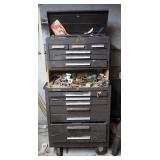 Kennedy 13 Drawer Rolling Tool Box Including Hand Tools