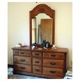 Sumter Cabinet Co. Solid Wood 9 Drawer Dresser With Mirror, 80" x 62" x 19"Mens Wrist Watch Assortme