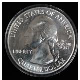 .999 Fine Silver, Five (5) Ounces, Designed Like The 2017 Iowa State Quarter, 3"Dia