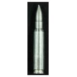 .999 Silver, Two (2) Ounces, Shaped Like Bullet