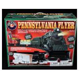 Lionel Pennsylvania Flyer Ready-To-Run G-Gauge Train Set Model 7-11140, Battery Powered, With Manual
