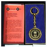 US Air Force Insignia And Ribbons, New In Package, And Ramstein Air Base Germany Diamond Cut Key Cha