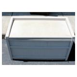 Suncast Deck Box With Seat, Hard Plastic, 24"H x 41"W x 21"D
