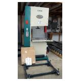 Grizzly Industrial Bandsaw Model #G0568 Includes Instruction Manual, Saw Keys, Rolling Platform, Add