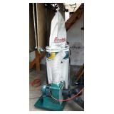 Grizzly Industrial Dust Collector, Model #G1029Z2, 220 Volt Includes Flexible Hose, Powers On And Ru