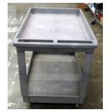 Rubbermaid Rolling Service Cart, 32" x 36" x 22"