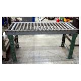 5 Ft Material Handling Conveyor, Height Adjustable