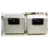 Sentry Secured Document Safes, Includes Key, Qty 2