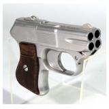 COP 4-Shot Derringer 38SP/357 Mag Pistol SN# 015828, With Holster And Paperwork, In Soft Case