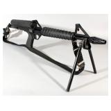 Calico Model M-100 .22LR Rifle SN# 005948, With Bipod, Metal Folding Stock And Sling