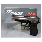 Sig Sauer P226 9mm Para Pistol SN# U437980, Double Action, 15 Rd Mag, Extra Mag, In Box