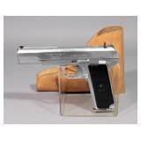 PW Arms Zastava M57 Tokarev 7.62 x 25 Tokarev Pistol SN# 0860, Hard Chrome, With Original Leather Ho