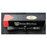 Nikko Stirling Gameking 3.5-10 x 44 AO IR Plex Scope With Manual In Box
